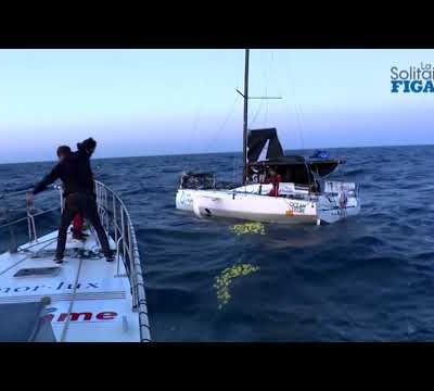 Le figaro en solitaire 2021: Pris par un bateau pêche, l'aventure se termine pour David Paul 