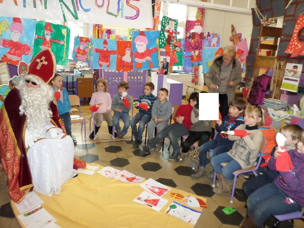 Saint-Nicolas à l'école ce vendredi 5 décembre.