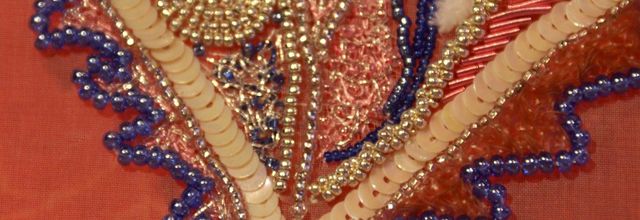 BRODERIE LUNEVILLE - Coeur bleu - inspiration du week end