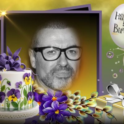 GEORGE MICHAEL - 25-JUIN ANNIVERSAIRE DE GEORGE MICHAEL - 62 ANS !! Journée spéciale !!