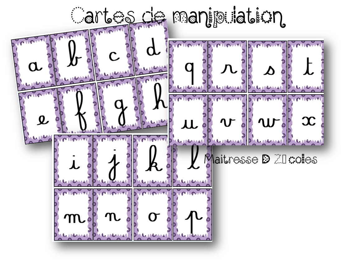 Remettre Les Lettres Dans L ordre Alphabet : Etiquettes de manipulation - Mes tresses D Zécolles