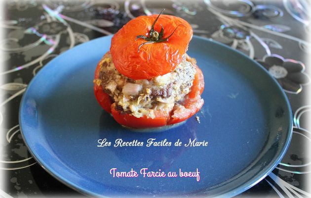 TOMATES FARCIES AU BOEUF