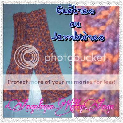 ❀ Guêtres ou jambières au tricot pour ma grand-mère ❀ (TUTO)