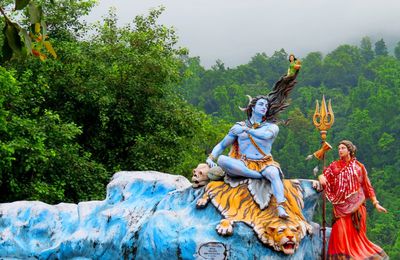 Triveni Ghat in Rishikesh, Uttarakhand