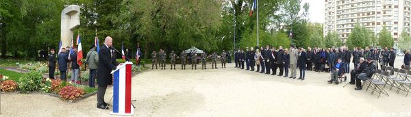 Grenoble, cérémonie de commémoration aux Victimes et Héros de la déportation 