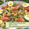 Salade haricots verts, thon, pommes de terre
