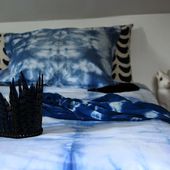 ATELIER RUE VERTE le blog: DIY / J'ai essayé la teinture indigo japonaise : le Shibori /