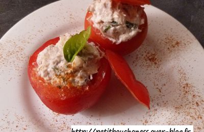 Tomates farcies au thon