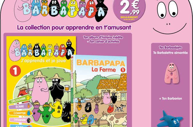 Nouveauté presse : La collection Barbapapa (TF1 Publishing).