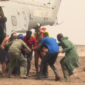 FFDj - Un hélicoptère Puma au secours de la population suite à des intempéries