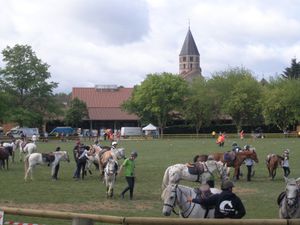 Pony games and Cluny market