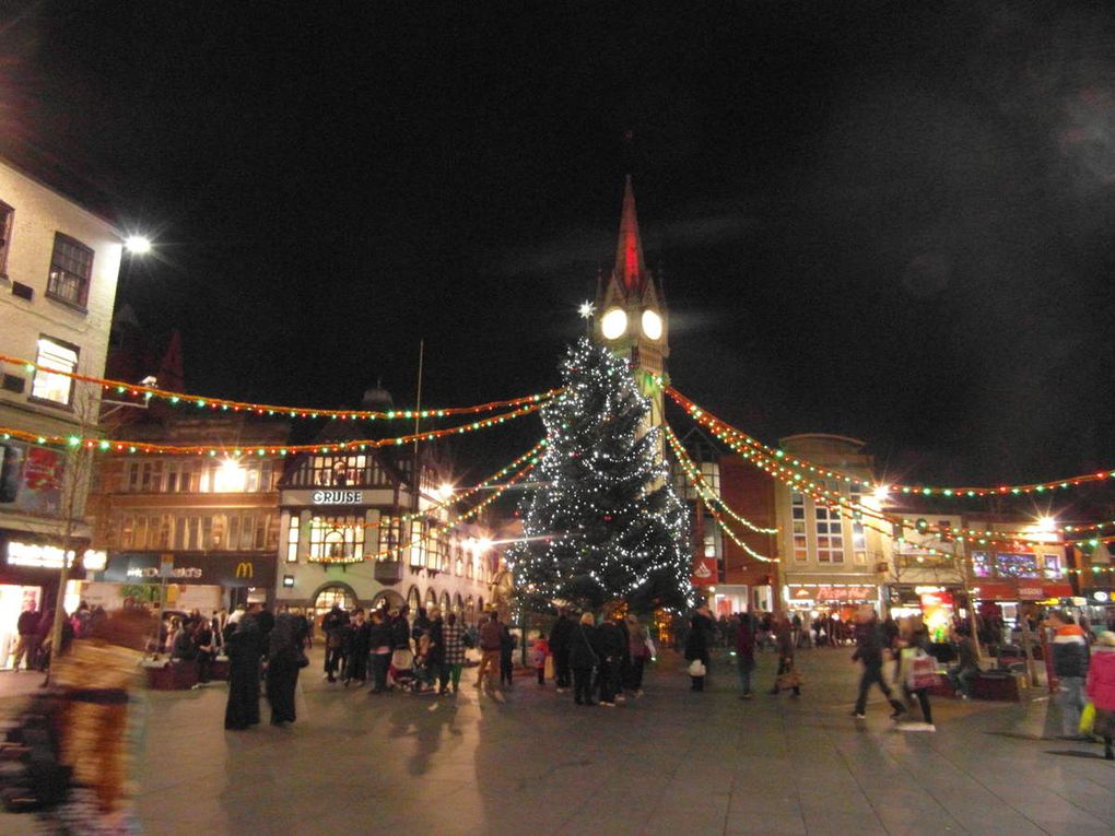 Diwali and Christmas in Leicester