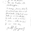 Lettre de Michel Boujenah