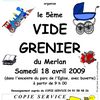 Vide Grenier le 18 avril 2009