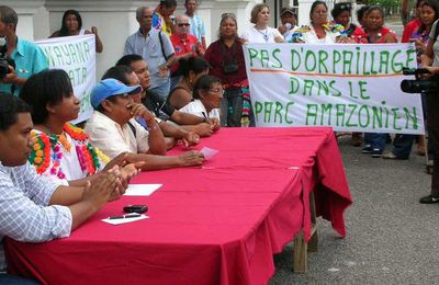 Soutien aux amérindiens du Haut Maroni