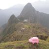 Cochonou au Machu Picchu