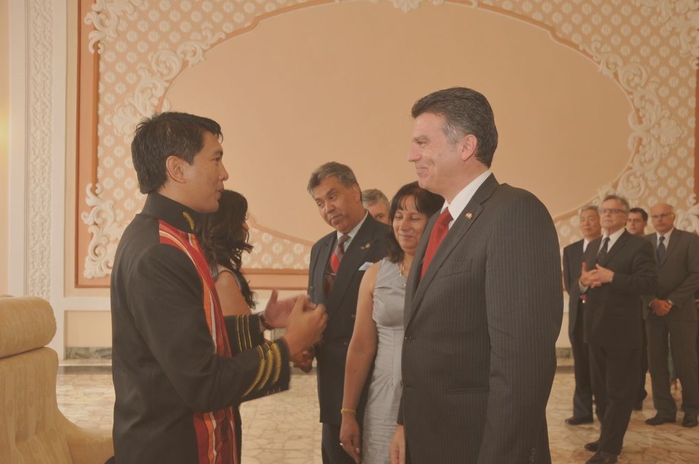Cérémonie de présentations de vœux des corps constitués au couple présidentiel, Mialy et Andry Rajoelina. Partie 3. Photos : Harilala Randrianarison