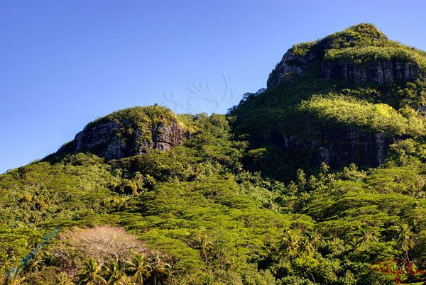 Petite ile de la Polynésie française a à peine 40 kilomètres de la tres célèbre ile de Bora Bora