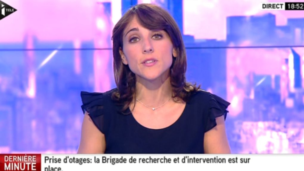 2013 10 18 - 18H45 - VIRGINIE VALENTINI-POIRIER - I&gt;TELE - INTEGRALE WEEK-END 'LE JT SPORTS'