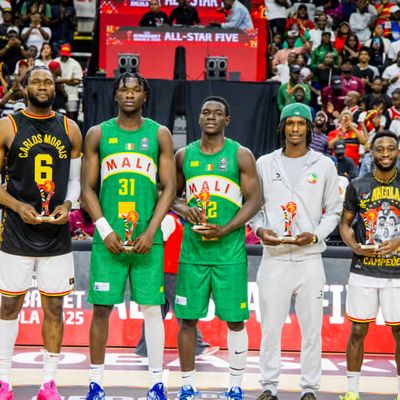 Childe Dundao élu MVP de l'AfroBasket 2025 et dans le cinq majeur du tournoi 