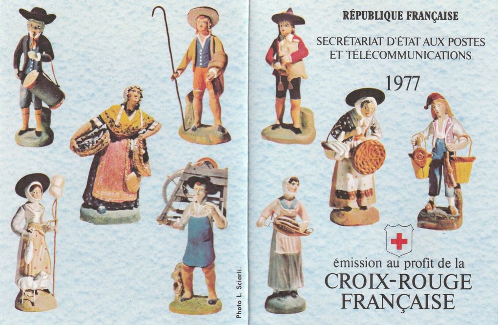 La région PACA dans la philatélie française (6/). Productions et traditions régionales