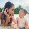 Nabilla et son fils