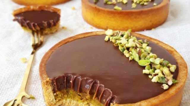 Tartelettes Pistache Chocolat au lait