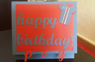 Un Joyeux Anniversaire Mes Creations Scrap