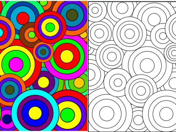 COLORIAGES : CERCLES