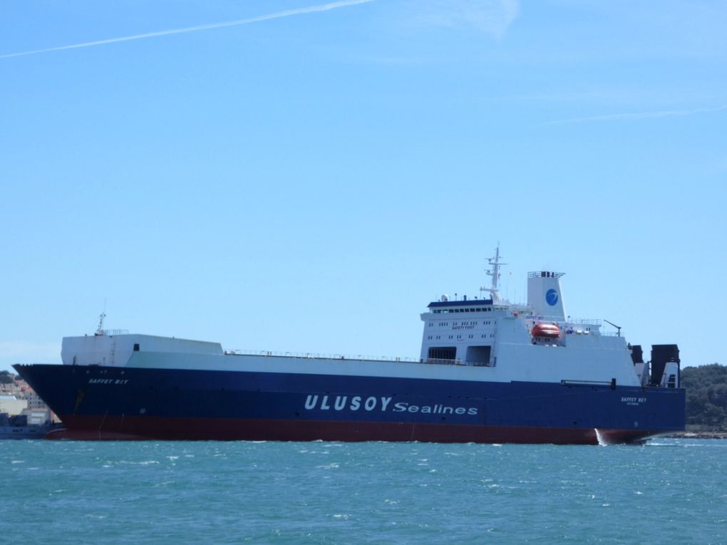 SAFFET BEY , arrivant à la Seyne sur Mer le 14 avril 2023