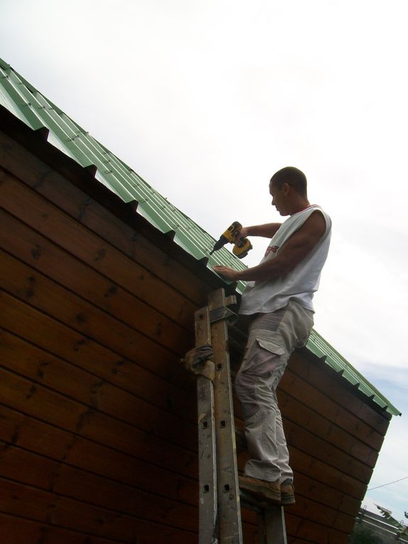 Les photos ont été prises pendant la construction du chantier "Serre pédagogique" à Bois de Nèfles ainsi qu'en salle de formation et en entretien au site du Moufia.