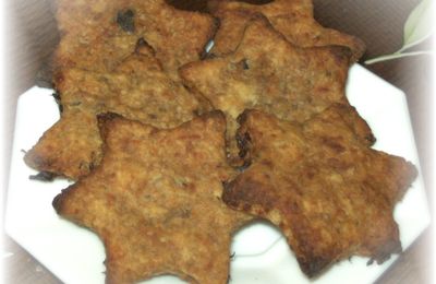 Sablés Salés Foie Gras et Pruneaux