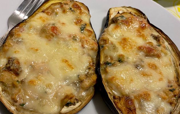 Aubergines Farcies végétariennes