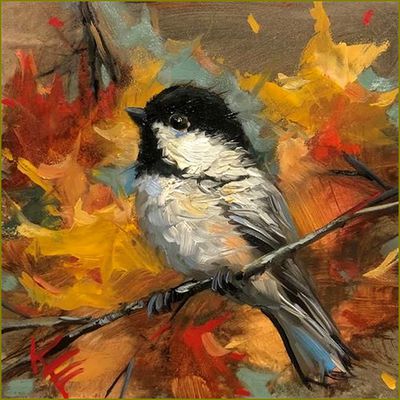 Oiseaux en peinture - Krista Eaton