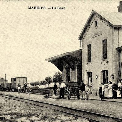 Station (gare) de Marines (95) suite 3