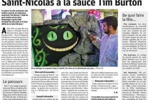 ER 26 novembre 2016 - St Nicolas à la sauce Tim Burton
