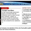 Voyage vers Mars : A la Une de l'actualité FS !