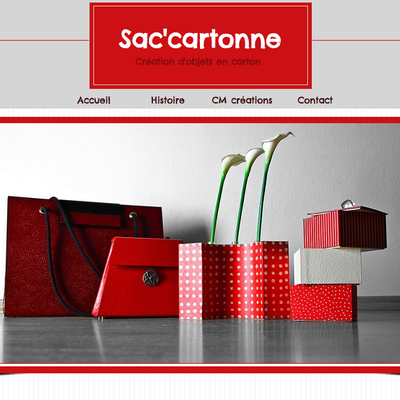 Visitez aussi le site internet Sac'Cartonne