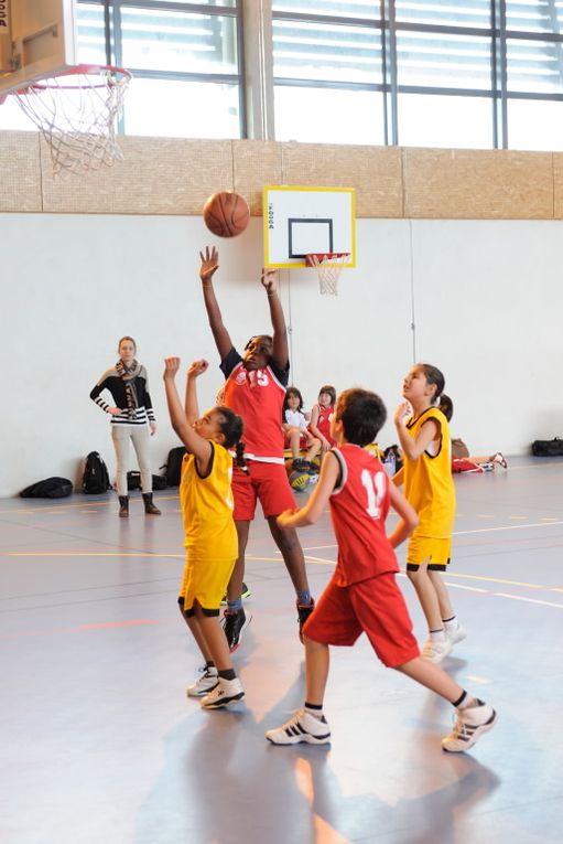 mini-basket au Garet (U9M1 et U9M2, U11F) et Séniors DM2 au palais des Sports (contre St-Germain-Nuelles) jouaient ce weekend devant l'objectif de notre photographe