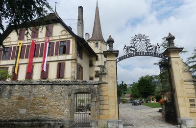 En Suisse, le Château d'Auvernier – Entre modernité et tradition 