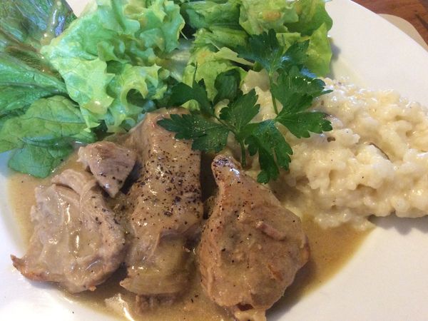 Sauté de veau coco, citron vert et gingembre