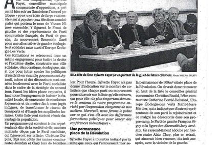 Midi Libre : "Vivons Nîmes ensemble" veut rassembler la gauche