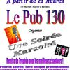 Samedi 16 Avril à 21H00: Soirée Karaoké au Pub 130 !