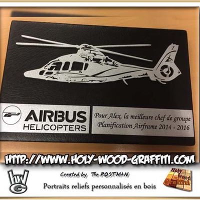 Cadeau pour une employée de chez Airbus Helicopters