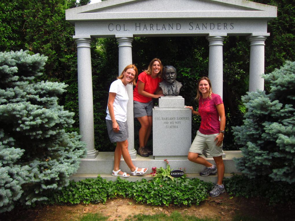 Georgie, Alabama (nord), Mississipi, Arkansas, Illinois (sud), Kentucky (est), Tenessee, Caroline du Sud et Caroline du Nord