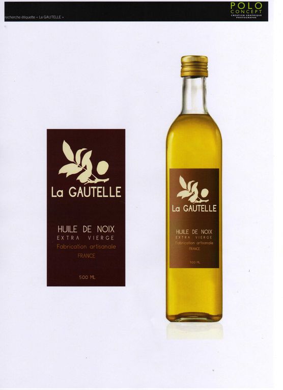 Album - projet 2011 d'etiquettes des bouteilles d'huille