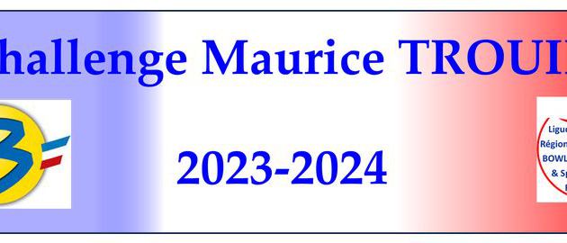 21-24/03 : challenge Maurice Trouin