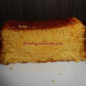 Fondant à l'orange