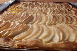 PATE FEUILLETEE RAPIDE ET SIMPLIFIEE POUR TARTE FINE CARAMELISEE AUX POMMES