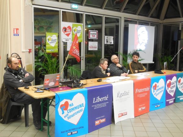 GUEUGNON: Soirée du Front de gauche  